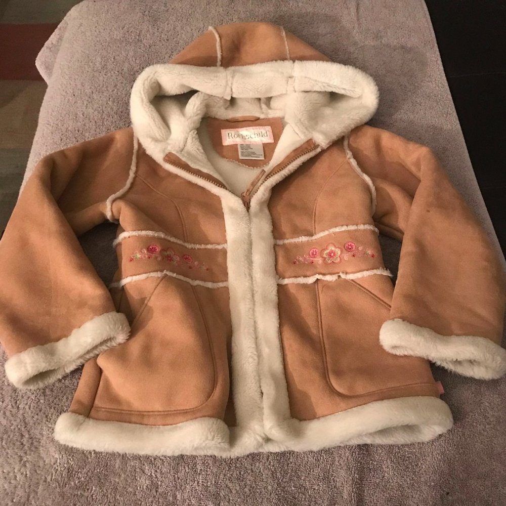 Size 5/6 Rothchild coat has a couple of small spot
